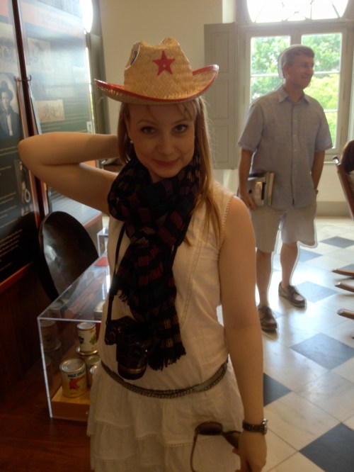 Claire thinks she should have been a cowgirl.
