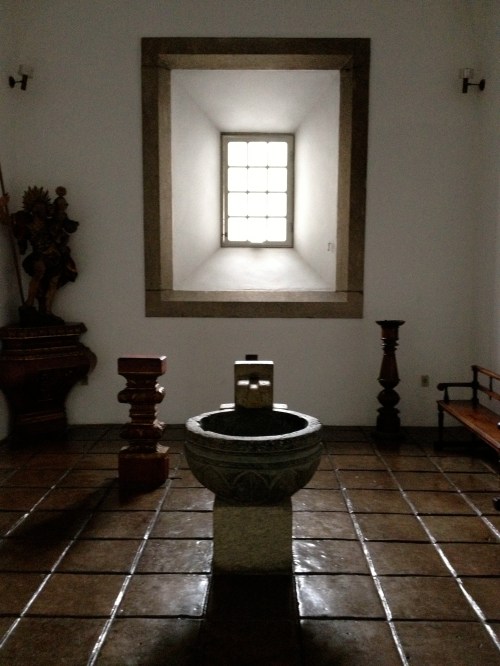 loved this font in a side chapel