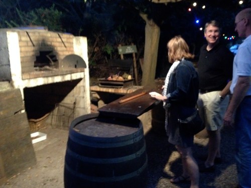 cooking fires were already heating up