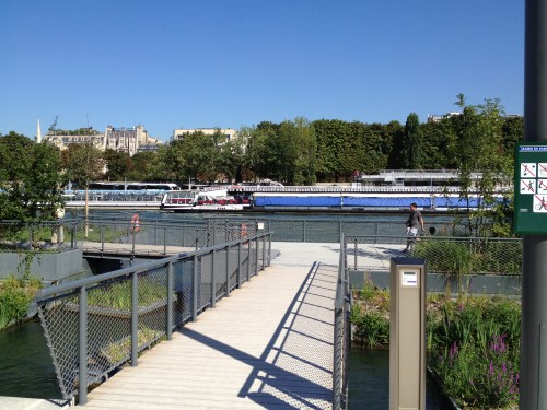 bridge to floating gardens