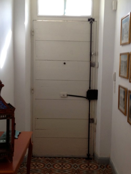 inside of front door