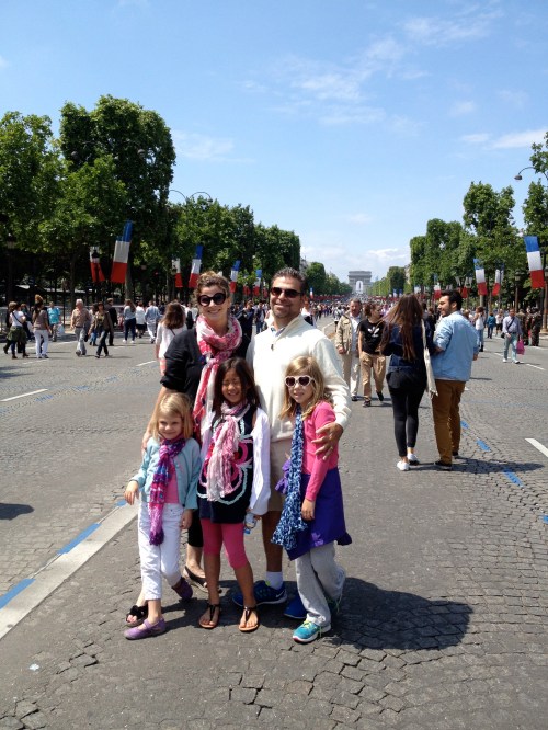 my sister and her family