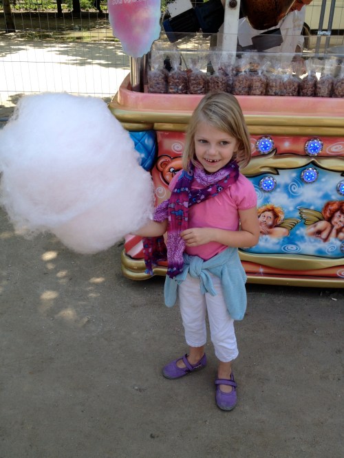 a cloud of cotton candy for my niece