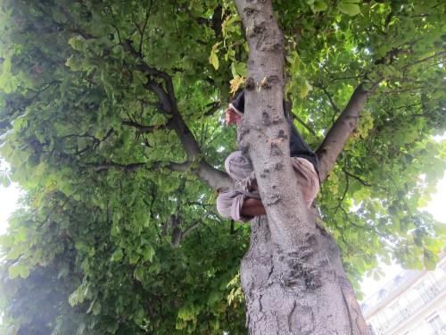 this guy right above me had a better view