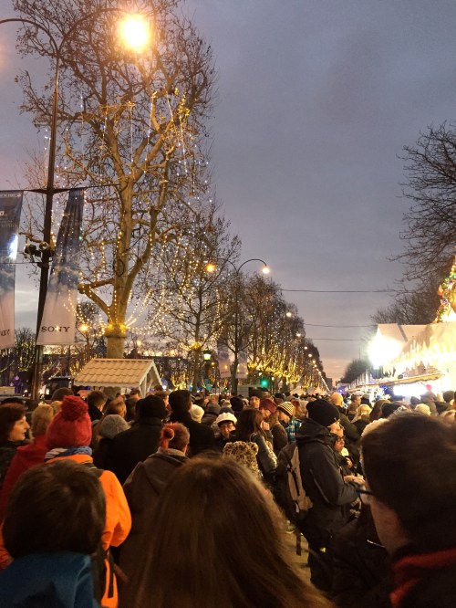 Back through the crowded market toward home