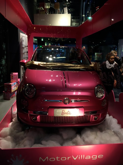 Barbie got a mini for Christmas!