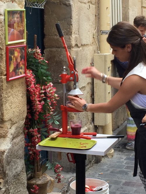 pomengranate juice, anyone?