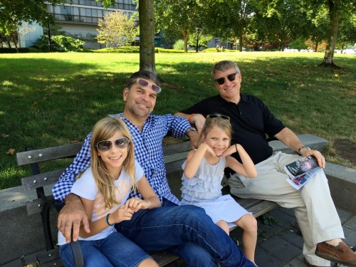 Oh yeah- we had a couple of dudes with us, too.